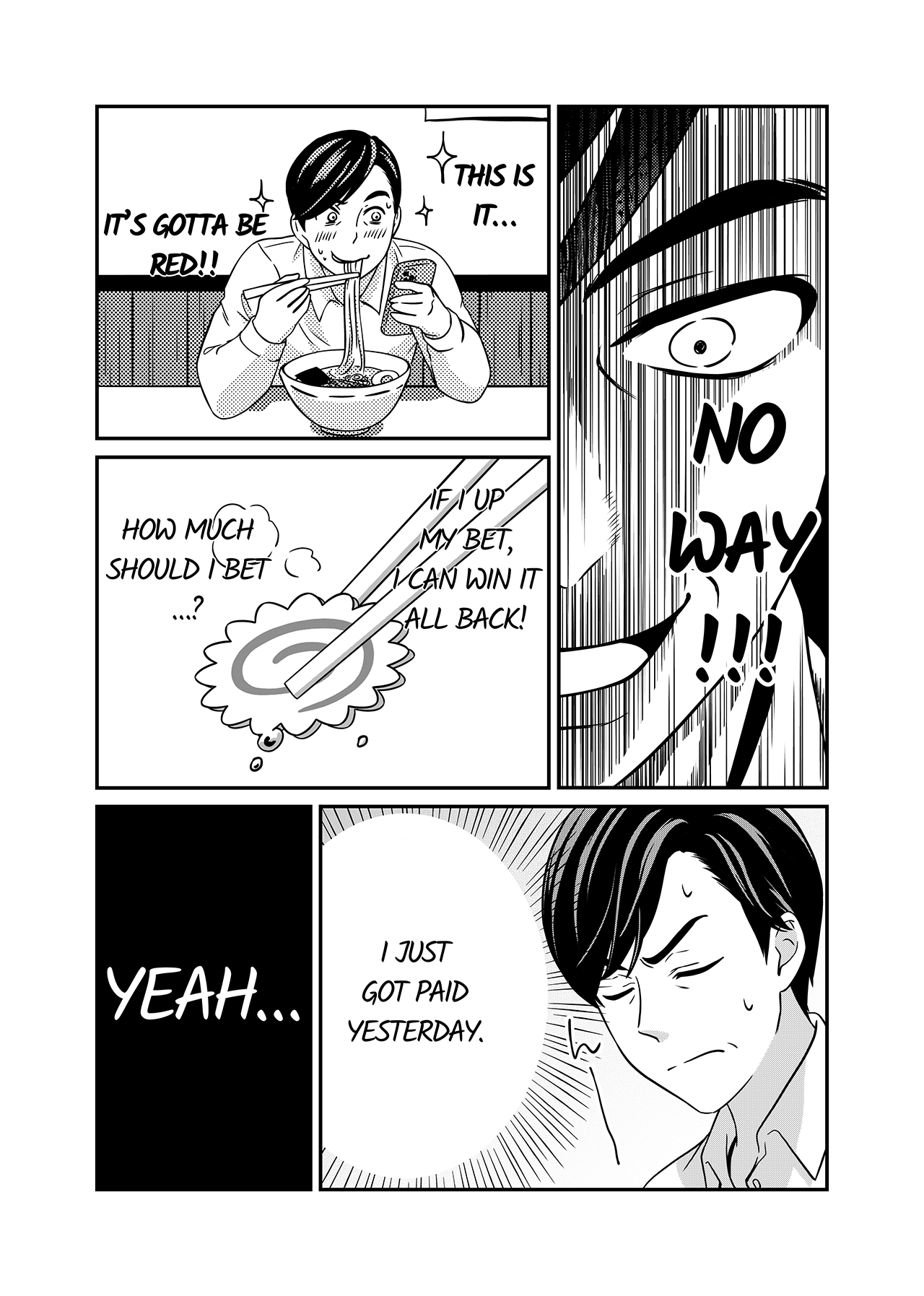 Betting on Red and Black Streaks